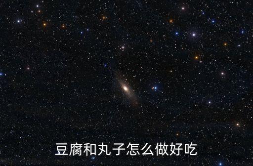 純豆腐丸子的做法，豆腐丸子的制作方法