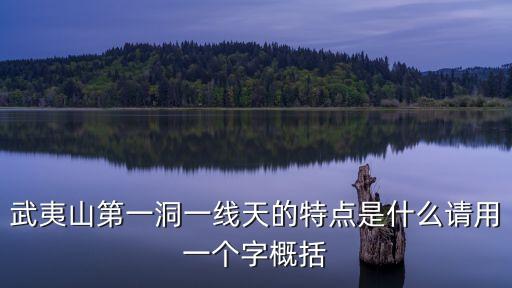 武夷山第一洞一線天的特點(diǎn)是什么請(qǐng)用一個(gè)字概括