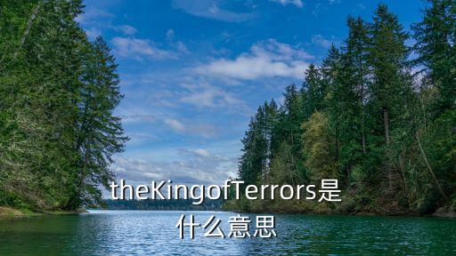 theKingofTerrors是什么意思