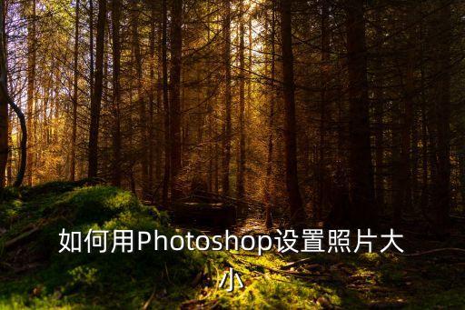 如何用Photoshop設(shè)置照片大小