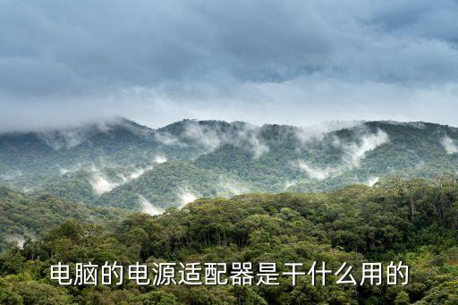 電腦的電源適配器是干什么用的