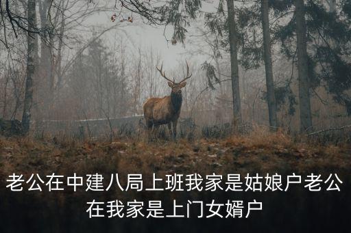 老公在中建八局上班我家是姑娘戶老公在我家是上門女婿戶