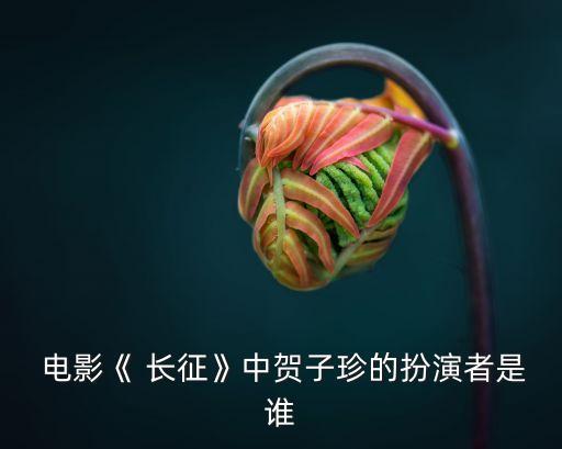  電影《 長(zhǎng)征》中賀子珍的扮演者是誰