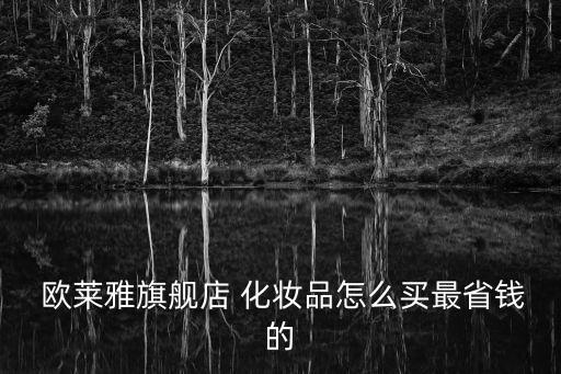  歐萊雅旗艦店 化妝品怎么買最省錢的