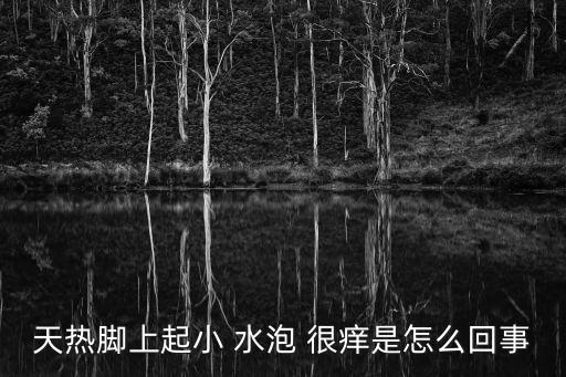 天熱腳上起小 水泡 很癢是怎么回事