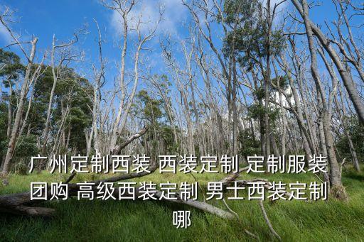 廣州訂做西裝 老店，廣州哪里有做西裝的