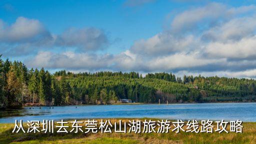 深圳 前海 東莞松山湖，深圳松山湖在哪里