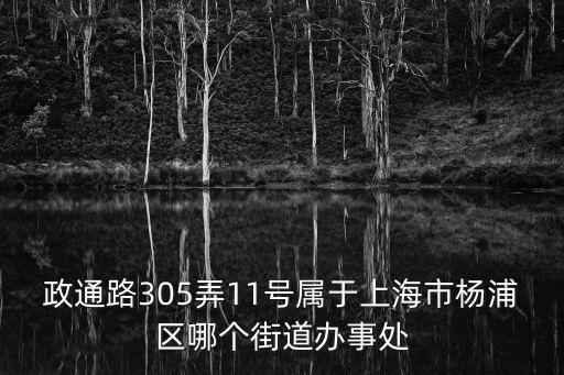 政通路305弄11號(hào)屬于上海市楊浦區(qū)哪個(gè)街道辦事處