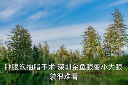 眼皮吸脂深圳，深圳眼皮吸脂一般要多少錢