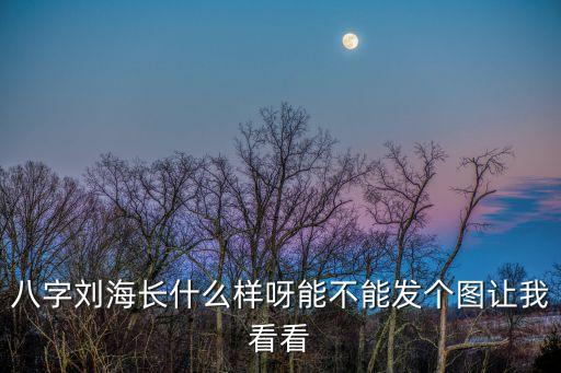 八字劉海發(fā)型，8字劉海適合什么臉型