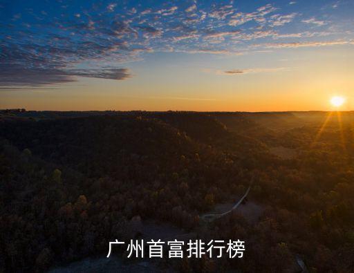 廣州 公交大富翁，廣州首富排行榜