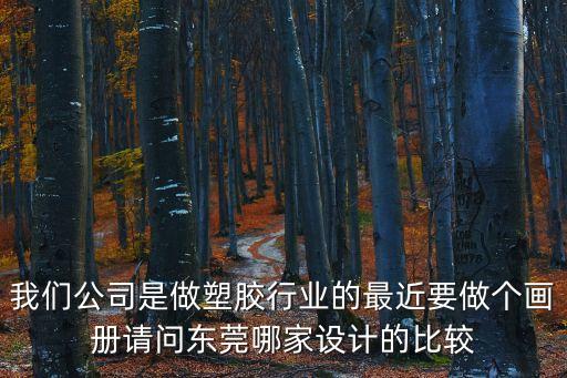我們公司是做塑膠行業(yè)的最近要做個(gè)畫冊(cè)請(qǐng)問東莞哪家設(shè)計(jì)的比較