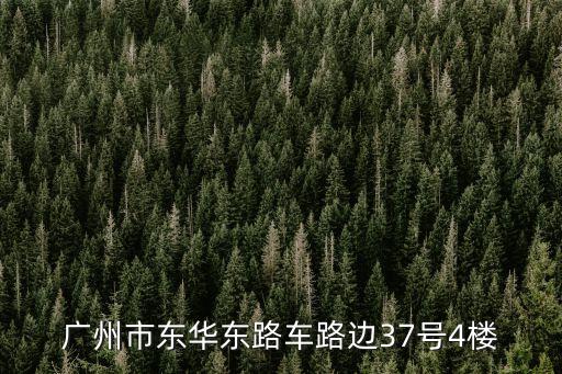 廣州大壯名城四房戶型，廣州市東華東路車路邊37號4樓