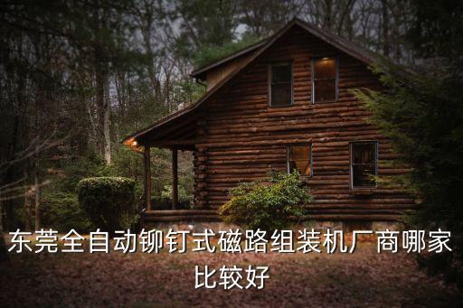 東莞全自動鉚釘式磁路組裝機廠商哪家比較好