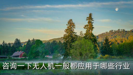 咨詢一下無人機一般都應用于哪些行業