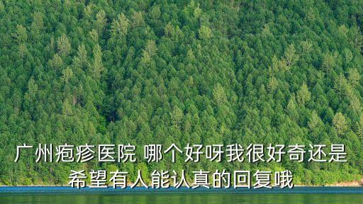 廣州皰疹醫院 哪個好呀我很好奇還是希望有人能認真的回復哦