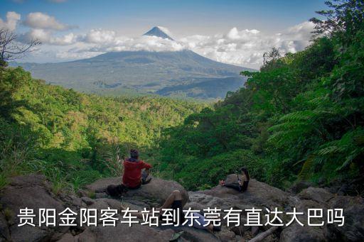 金陽客車到東莞總站時刻表，貴陽金陽客車站到東莞有直達大巴嗎