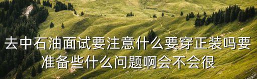 深圳前海南方中能石油面試問題，中海油服的招聘面試一般問些什么啊求各位哥哥姐姐幫助萬分感激