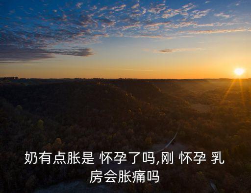 奶有點(diǎn)脹是 懷孕了嗎,剛 懷孕 乳房會(huì)脹痛嗎