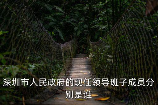 深圳市人民政府的現(xiàn)任領(lǐng)導(dǎo)班子成員分別是誰
