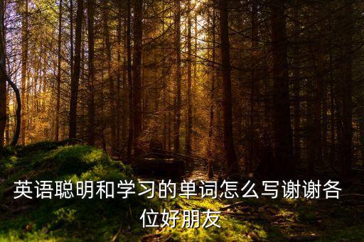聰明的英語，聰明用英語怎么說