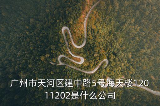 廣州宏晟光電科技，廣州市天河區(qū)建中路5號(hào)海天樓12011202是什么公司