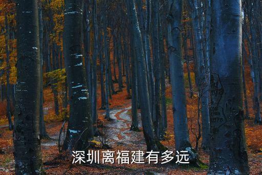 深圳離福建有多遠(yuǎn)