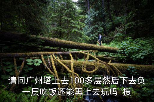 請問廣州塔上去100多層然后下去負一層吃飯還能再上去玩嗎  搜