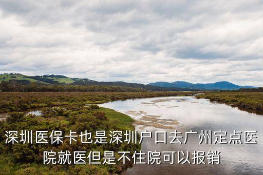 深圳醫(yī)保廣州定點醫(yī)療機構(gòu)，深圳社保可以在廣州用的醫(yī)院有那幾家