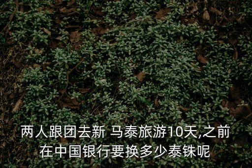 兩人跟團去新 馬泰旅游10天,之前在中國銀行要換多少泰銖呢