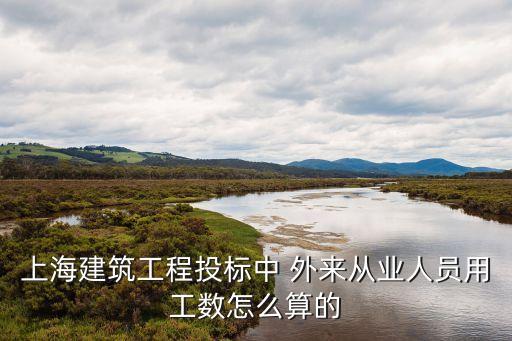 上海建筑工程投標中 外來從業人員用工數怎么算的