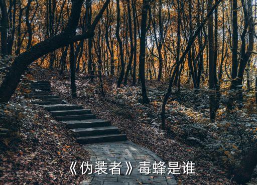 《偽裝者》毒蜂是誰