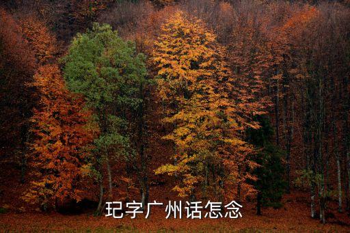撳廣州話怎么，坙廣州話怎么讀
