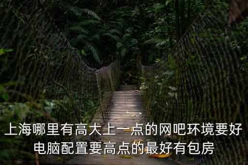 上海哪里有高大上一點的網吧環境要好電腦配置要高點的最好有包房