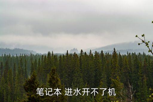 筆記本 進(jìn)水開(kāi)不了機(jī)