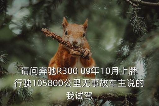廣州二手奔馳r300，廣州二手奔馳R350多少錢