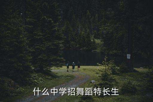 什么中學(xué)招舞蹈特長生