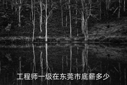 東莞cc工程師工資，工程師一級在東莞市底薪多少