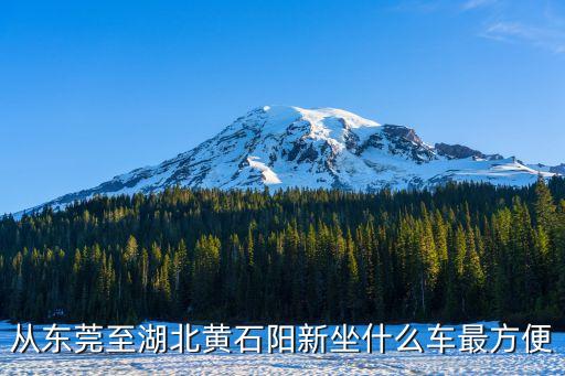 從東莞至湖北黃石陽新坐什么車最方便