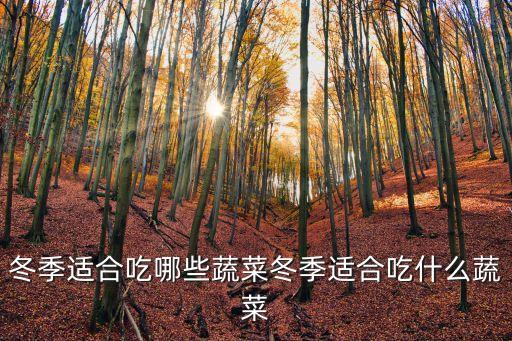 冬季適合吃哪些蔬菜冬季適合吃什么蔬菜