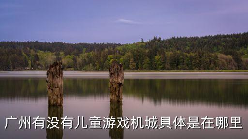 廣州有沒有兒童游戲機城具體是在哪里