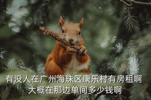 有沒人在廣州海珠區康樂村有房租啊 大概在那邊單間多少錢啊