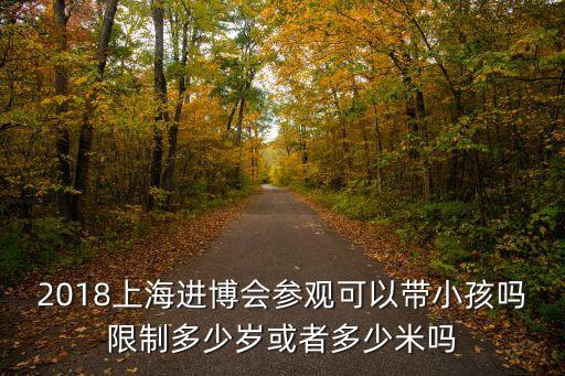2018上海進(jìn)博會參觀可以帶小孩嗎限制多少歲或者多少米嗎