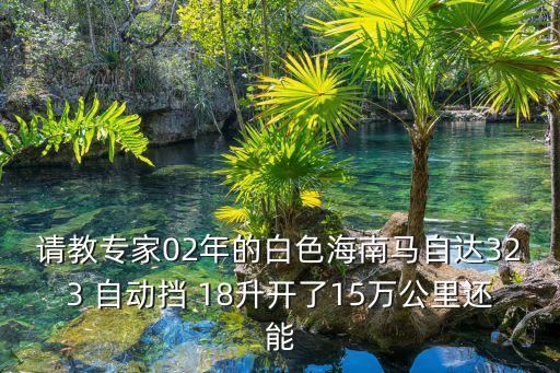 請(qǐng)教專家02年的白色海南馬自達(dá)323 自動(dòng)擋 18升開了15萬公里還能