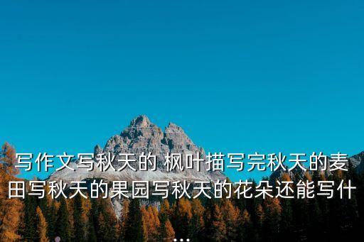 楓葉云筆記