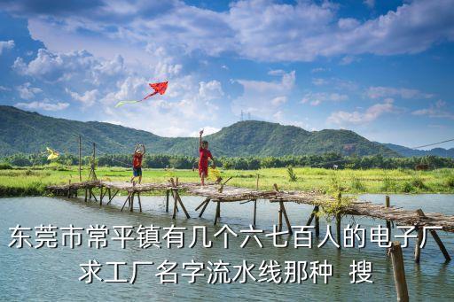 東莞市常平鎮(zhèn)有幾個工廠，東莞常平有哪些電子廠