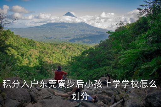 積分入戶東莞寮步后小孩上學學校怎么劃分