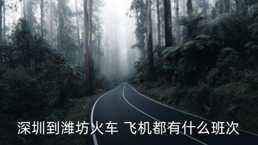 深圳濰坊航班查詢，深圳到山東濰坊有直達的飛機嗎回程呢