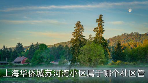 上海華僑城蘇河灣小區屬于哪個社區管