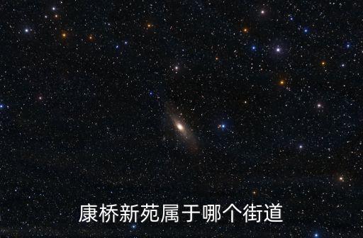 康橋新苑屬于哪個街道